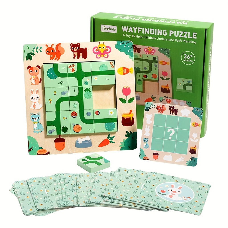 Board Game Qwirkle - Drewniane puzzle do wyszukiwania trasy Logiczne