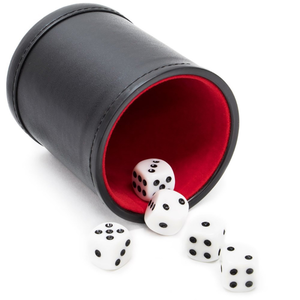 Zestaw skórzanych kubków do ko – Board Game Yahtzee recenzja i cena