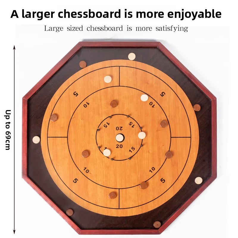 Drewniana plansza do Crokinole – Board Game Zenith recenzja i cena