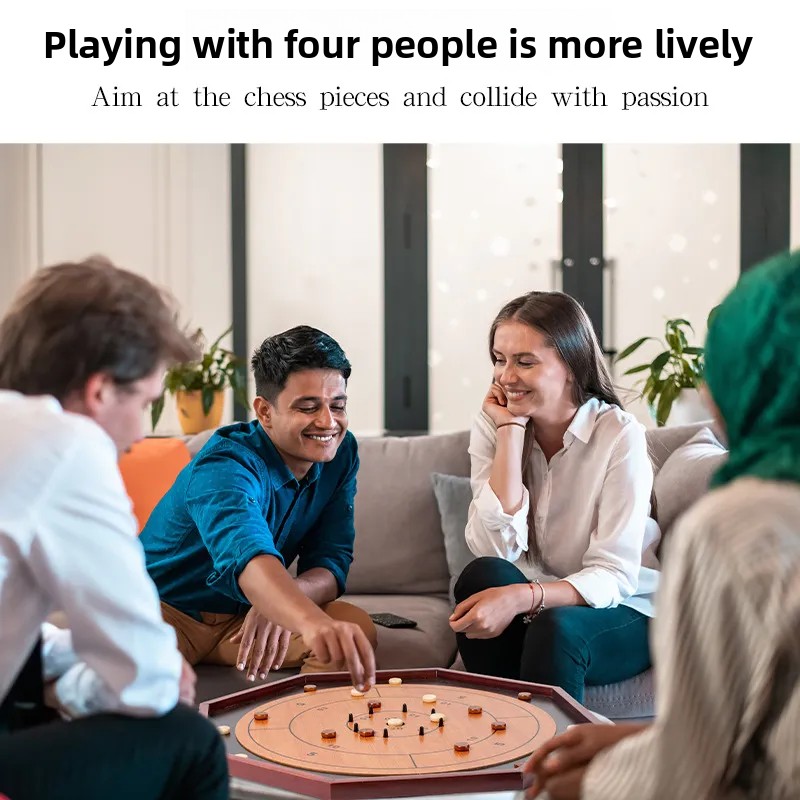 Drewniana plansza do Crokinole – Board Game Zenith recenzja i cena