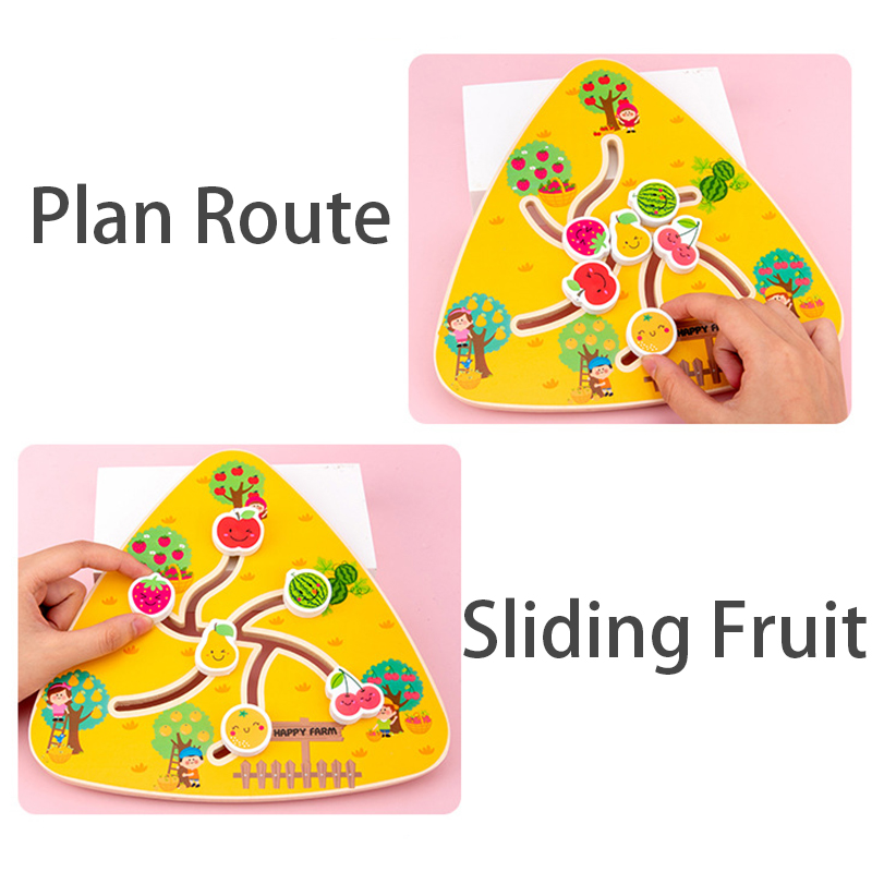 Dzieci Montessori Maze Boards  – Board Game Qwirkle recenzja i cena