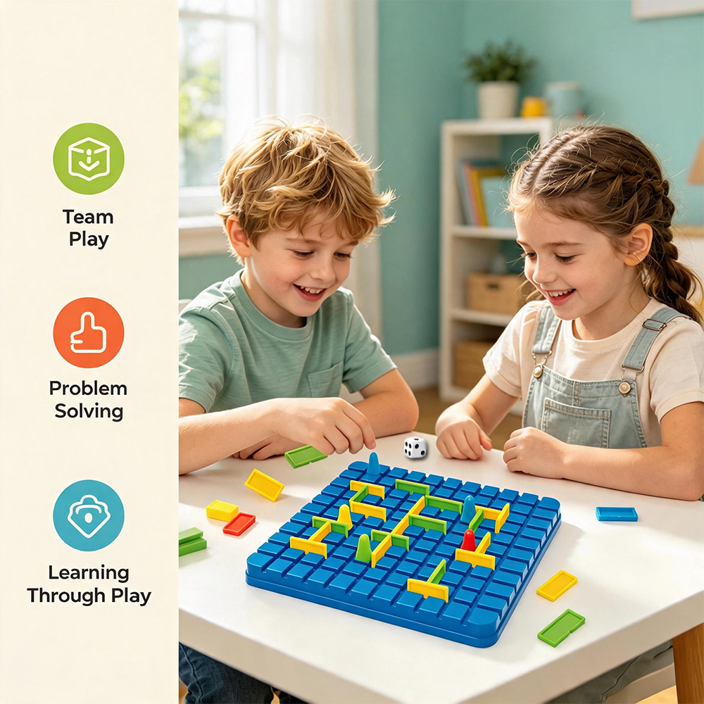 Gra planszowa „Labirynt Przeła – Board Game Qwirkle recenzja i cena