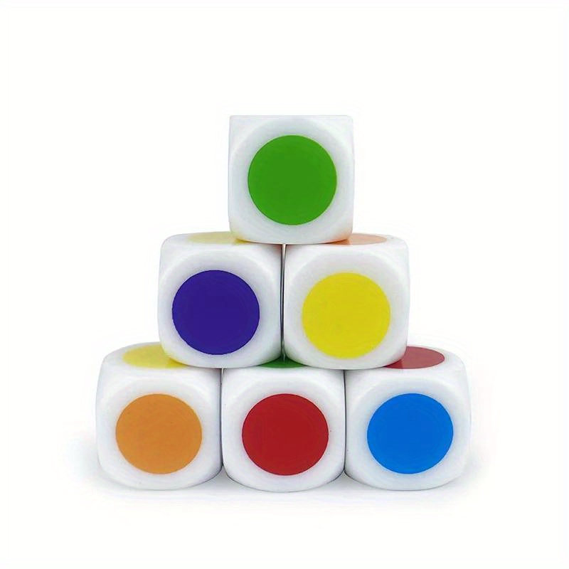 10 sztuk wielokolorowych 6-ści – Board Game Yahtzee recenzja i cena