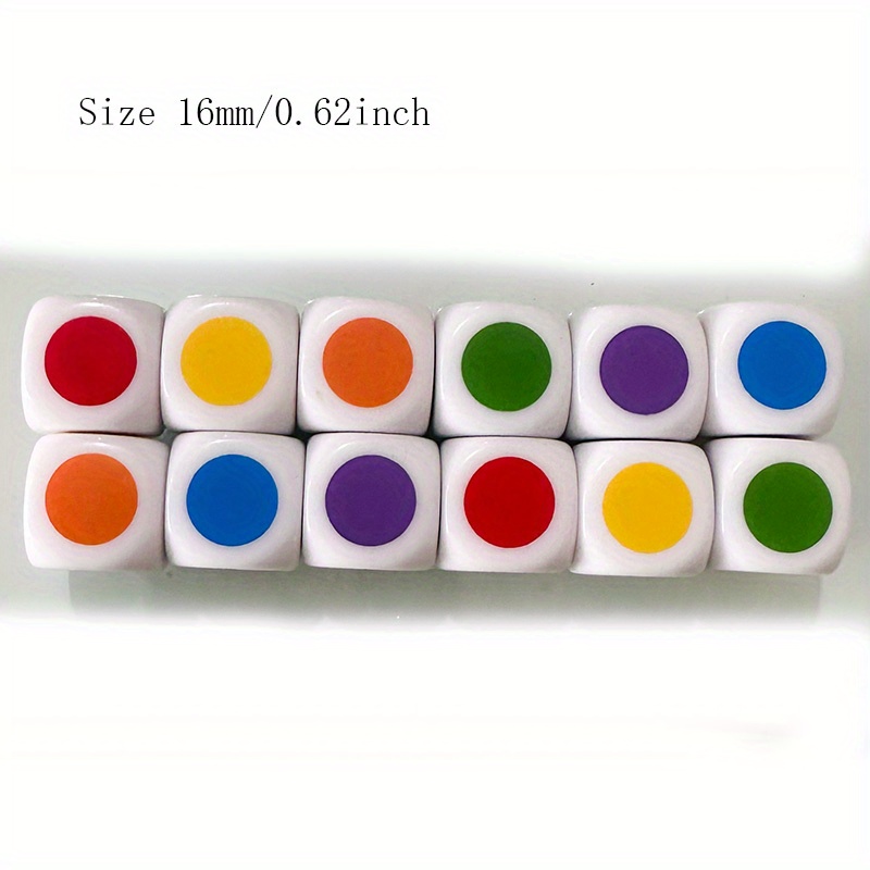 10 sztuk wielokolorowych 6-ści – Board Game Yahtzee recenzja i cena