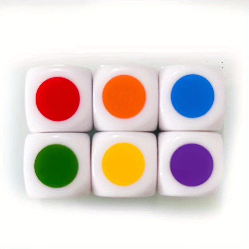 10 sztuk wielokolorowych 6-ści – Board Game Yahtzee recenzja i cena